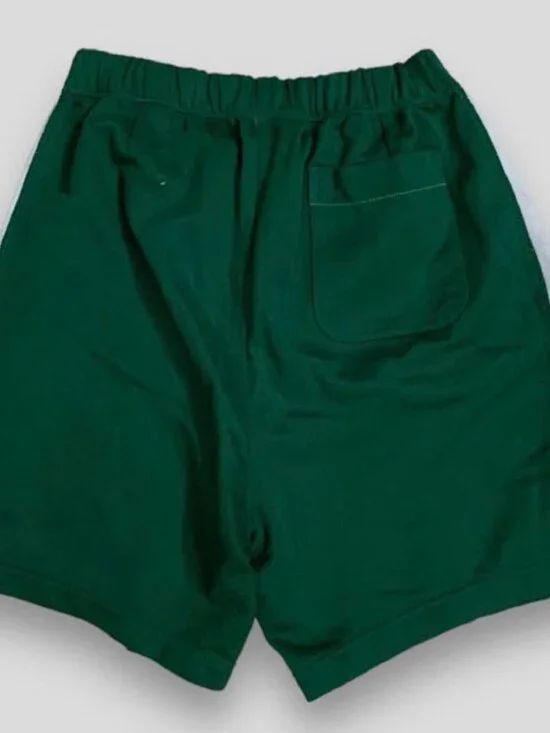 Casual Sportswear Green Athletic Shorts - Picture 2 of 4